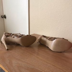 Ivanka Trump all-suede professional business heels